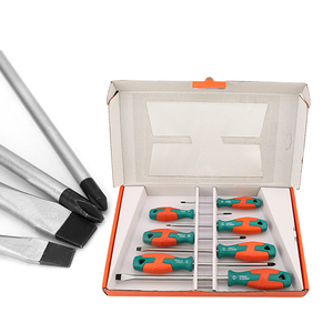 Jeu d'outils de tournevis ménagers 7 pièces fort magnétique fendu Philip Impact Driver Tool Mini jeu de tournevis - Product Image 1