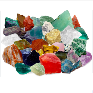 Reiki Chakra Healing Kit Nguyên liệu tự nhiên Labradorite tinh thể Stones với 7 Chakra khoáng chất & thạch anh - Product Image 2