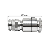 Connecteur coaxial Rf TNC pince de prise mâle pour câble RG213 RG214 LMR400 RG8