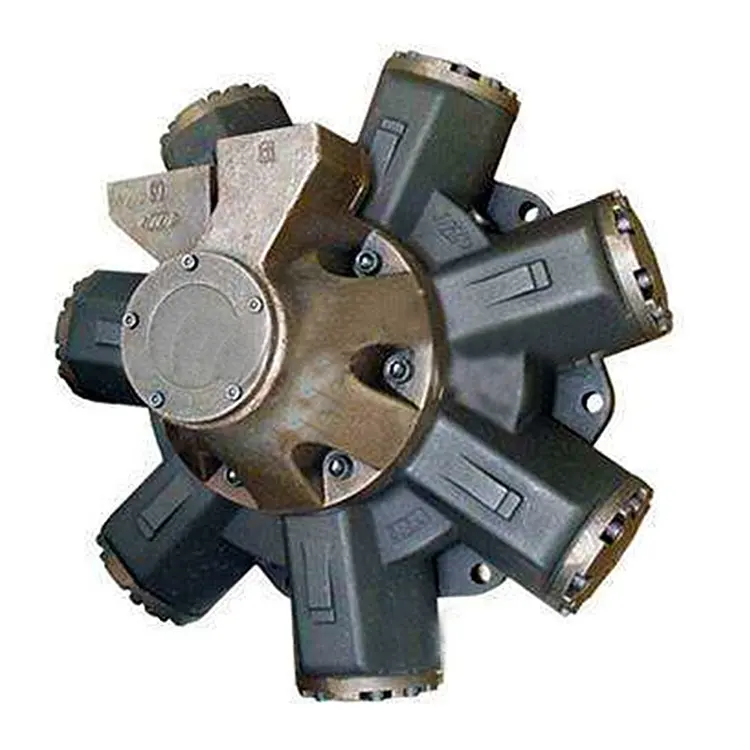중국 Bjm3 방사형 피스톤 유압 모터 Intermot 피스톤 방사형 모터 유압