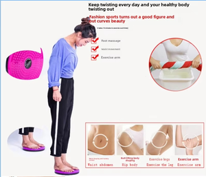 Fitness <b>ABS</b> Waist Twisting Disc 360-degree Rotating Non-slip Eco-friendly 100kg Capacity Indoor/Outdoor Weight Loss Machine - Product Image 5