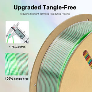 Varillas de plástico flexibles, moldura de arcoíris de seda, alta calidad, nueva parte superior, 330m de longitud, 1kg, Netweight, impresión 3D, 1kg, 1,75mm - Product Image 2
