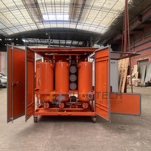 <span class=keywords><strong>Filtre</strong></span> à huile sous vide à succès commercial FUOOTECH Série ZYD-I Purificateur d'huile de transformateur à double étage haute aspiration - Product Image 2