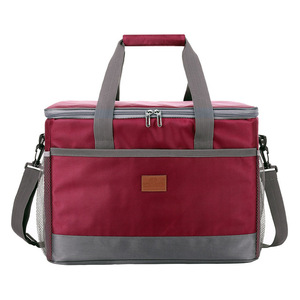 Soft Cooler Bag with Hard Liner Large Insulated Picnic Lunch Bag Box Cooling Bag for Camping Family Outdoor Activities - Product Image 2