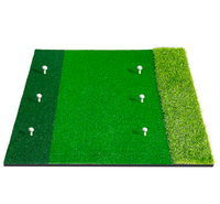 Tapis d'entraînement de golf professionnel Tri-Turf pour putting et frappe, pour driving range, intérieur et extérieur, équipement d'entraînement de golf