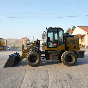 Livraison rapide CE EPA Chargeuse <span class=keywords><strong>4x4</strong></span> Machine de transport forestier de jardin Chargeuse sur pneus hydraulique diesel Puissance forte Nouvelle chargeuse sur pneus - Product Image 6