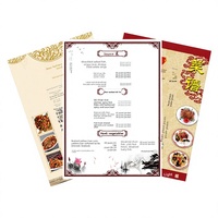 Buku Resep Menu PVC Custom, Daftar Harga Barbershop, Papan Iklan dengan Cetak Digital