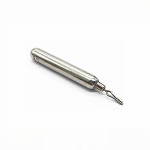 Haute qualité en gros tungstène maigre <span class=keywords><strong>Drop</strong></span> <span class=keywords><strong>Shot</strong></span> poids cylindre plombs de pêche avec oeillet pour la pêche <span class=keywords><strong>au</strong></span> bar et en rivière - Product Image 6