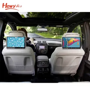 Ucuz fiyat araba ekran LCD 10 "kafalık araba monitörü ile USB SD kart portu 2AV giriş