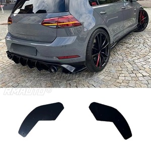 สำหรับ Volkswagen MK7.5GTI กอล์ฟ TCR กันชนหลังลิปสปลิตเตอร์ชุดตัวกระจายกันชนฝาครอบป้องกันอุปกรณ์เสริมรถยนต์ - Product Image 3