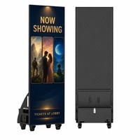 Écran publicitaire LED personnalisé OEM ODM 640x1920mm 500 nits P1.53 P1.86 P2 P2.5 P3.076 P4 pour signalétique clinique et de soins de santé