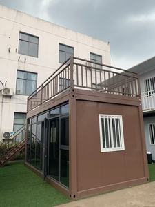 Casa prefabbricata a basso costo del contenitore dello strumento da 20 piedi, Garage di montaggio rapido, casa contenitore portatile pieghevole - Product Image 5