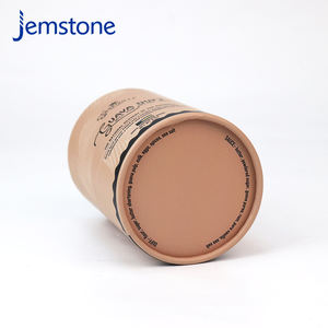 Emballage de boîte-cadeau en carton cylindrique pour mélange de thé écologique personnalisé, emballage de tube en papier kraft pour thé en vrac de qualité alimentaire - Product Image 2