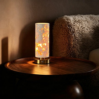 Décoration d'intérieur, éclairage moderne, lampe de chevet décorative de luxe en métal pour chambre à coucher, salle de lecture, lampes de table