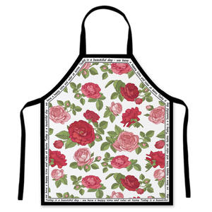 Latest Generation Anti-Stain <b>Apron</b> Comfortable Sleeveless Design for Family Flower Printing <b>Working</b> <b>Apron</b> - Product Image 3