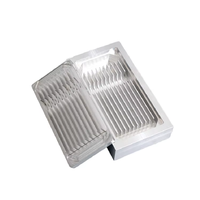 Plaque refroidie en aluminium sans fuite OEM par friction, remuage, soudure, tête de connecteur Cooper CPU, semi-conducteurs, plaque de refroidissement par eau