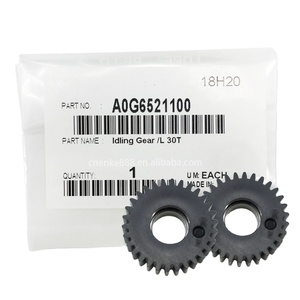 Engranaje Ldling/L 30T A0G6521100 Original BH951 BH1200 BH1051 BH1052 BH1250 para Konica Minolta Ldling Gear/ L 30T Copiadora Par de repuesto - Product Image 1