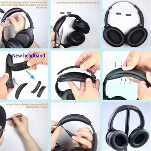 สายคาดศีรษะสำหรับ Sony <span class=keywords><strong>WH</strong></span>-<span class=keywords><strong>1000XM4</strong></span> สายคาดหูฟังทดแทน <span class=keywords><strong>1000XM4</strong></span> XM4 หนังโปรตีน หนังแกะ แบบติดตั้งง่าย อะไหล่ซ่อม แผ่นรองรับศีรษะ - Product Image 6