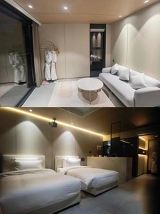 บ้านโรงแรมแคปซูลอวกาศยานอวกาศสำเร็จรูปอื่นๆตู้คอนเทนเนอร์ที่ทันสมัย - Product Image 4
