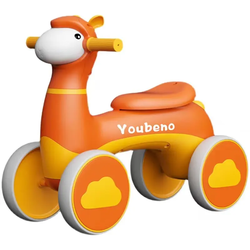 कोई पैडल अनुकूलित रंग कार्टून शिशु संतुलन बाइक बच्चे रनिंग बाइक बच्चों चलने 50cm संतुलन बाइक