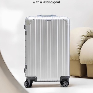 Valise de <span class=keywords><strong>cabine</strong></span> pour voyages d'affaires, valise rigide imperméable, cadre en aluminium, valise à roulettes, OEM, ensembles de bagages pour hommes - Product Image 2