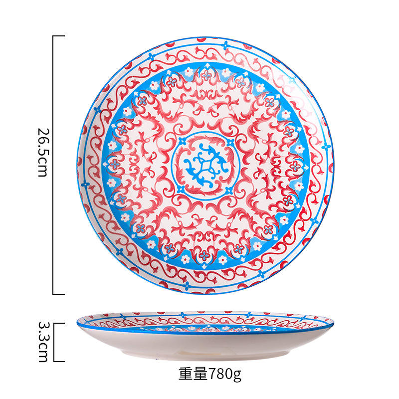 weaving red fire dance