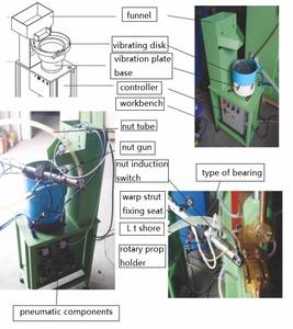 Soudeuse par points à résistance automatique BLM <span class=keywords><strong>MFDC</strong></span> avec chargeur de bol vibrant et chargeur de noix automatique - Product Image 4