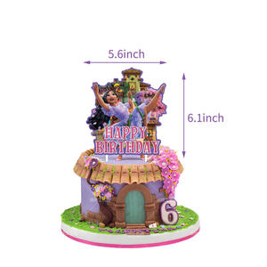 Décorations de fête <span class=keywords><strong>Encanto</strong></span>, fournitures Isabella, ballons en latex, décorations pour cupcakes, bannière pour fête d'enfants, cadeaux d'anniversaire, cadeaux pour filles - Product Image 5