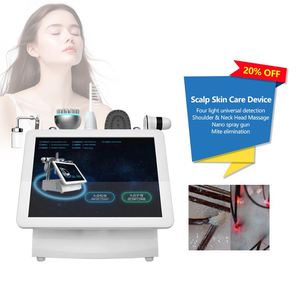 2026 New 5 in 1 Scalp Analyzer <b>Machine</b> with Quad Spectrum Detection Nano Spray and <b>Massage</b> for Hair Loss Treatment Salon Use - Product Image 4