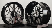 Jeu de jantes de moto forgées 17x3.5 avant et 17x8 arrière pour DIAVEL 1200 1260 V4 X en alliage d'aluminium CNC Racing, nouveau kit 2026