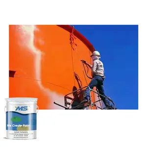 Free sample Epoxy Iron Oxide Red Anti-rust Paint 80um dry film thickness Exclusive thinner for epoxy paint