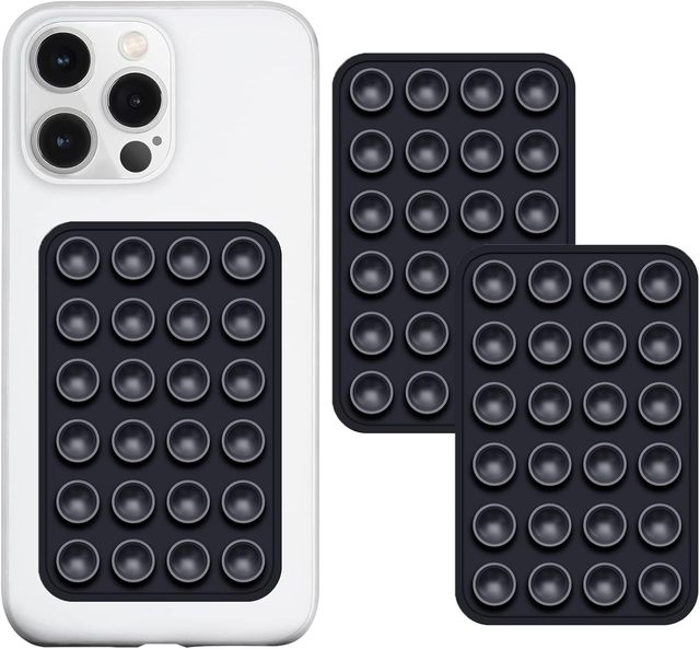 High Quality Silicone Suction Cup Phone Case Mount Hands-Free Strong Grip Accepts Custom Logo Printing Customized Color Phones