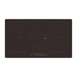 Placa de Inducción Integrada de 5 Quemadores, Estufa Eléctrica de Vidrio, Cocina de Inducción de 5 Elementos - Product Image 1