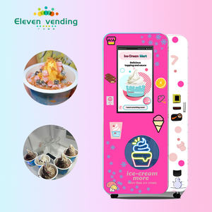 Distributeur automatique innovant de crème glacée <span class=keywords><strong>Robo</strong></span> 2025 Distributeur automatique de crème glacée molle automatisé avec diverses options de saveur - Product Image 1