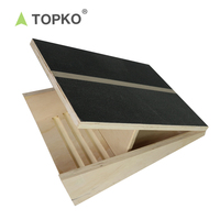 TOPKO, planche inclinée en bois écologique avec logo personnalisé, cinq angles réglables, planche inclinée extensible