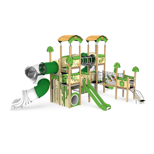 Équipement de <span class=keywords><strong>jeux</strong></span> extérieur de grande taille pour enfants, aire de <span class=keywords><strong>jeux</strong></span> pour enfants, toboggan à vendre - Product Image 5
