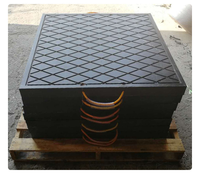 Patins de support UHMWPE pour cranes montées sur camion, à haute intensité d'impact