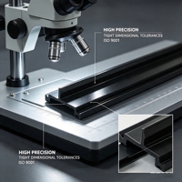 Fabricante de tiras de rotura térmica, proveedor de barras de aislamiento de poliamida PA66 GF25, fábrica en China, OEM, resistente a la decoloración UV