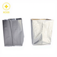 Sac sous vide antistatique blindé en feuille d'aluminium, barrière anti-humidité, grand sac cubique pour palettes et machines