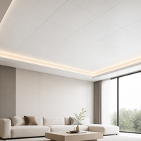 Plafonds suspendus en PVC de classe A en aluminium, imperméables, ignifuges et isolants thermiquement, design artistique pour les centres commerciaux, les hôtels et les espaces extérieurs