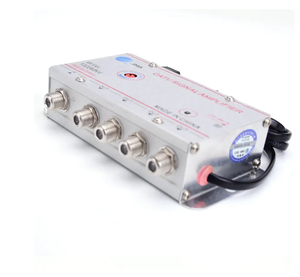 <span class=keywords><strong>Amplificateur</strong></span> répartiteur de télévision par câble 20dB <span class=keywords><strong>amplificateur</strong></span> de Signal d'<span class=keywords><strong>antenne</strong></span> de télévision numérique équipements de télévision à domicile 45Mhz à 860MHz prise ue 220V - Product Image 4
