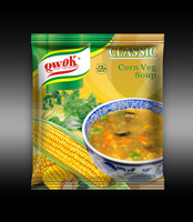 Best Quality 50g Per Bag Instant Soup Powder Shape African Halal Food OEM and Customization Mixed Vegetable Soup