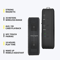 Speaker Golf Bluetooth Magnetik Portabel Tahan Air IPX6 untuk Kereta Golf, Baterai 24 Jam, Aksesoris Golf, Hadiah Golf