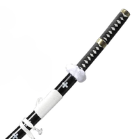 Katana Kikoku blanc étendu One Piece Law, 140 cm, 1,3 kg, populaire, pour collection et cosplay