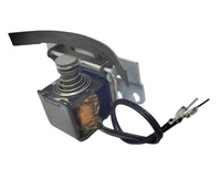 Electroimán de Alto Rendimiento DC12V 9W para Faros de Xenón, Automatización Industrial, Seguridad, Mini Solenoide de Marco Abierto con Montaje de Tornillo 1-3