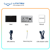 Autoradio universel 2 Din 7 pouces avec GPS intégré, DSP, RGB, aide à la marche arrière, WiFi, lecteur audio de voiture