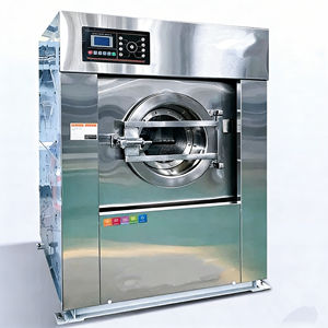 Laveuse-essoreuse industrielle électrique en acier inoxydable pour blanchisserie <span class=keywords><strong>commerciale</strong></span> et hôtelière à vendre - Product Image 2