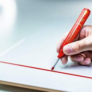 Marcador Permanente Rojo Pica Big Ink Smart Use XL 2-4mm para Productos de Papel - Product Image 4