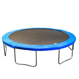 <span class=keywords><strong>Trampoline</strong></span> rond de <span class=keywords><strong>6</strong></span> pieds de 14 pieds et <span class=keywords><strong>filet</strong></span> de sécurité avec manchons en PVC - Product Image 1