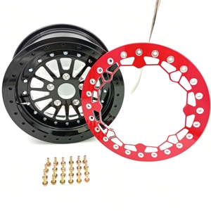 Детали для мотовездехода 4x4, 15x7, 5 + 2 5/114, 3 колесные диски, 15 дюймов, 3 шт., колесные диски для <span class=keywords><strong>Polaris</strong></span> RZR Pro - Product Image 4